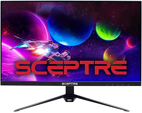 Sceptre New 24.5-inch Gaming Monitor 240Hz 1ms DisplayPort x2 HDMI x2 100%  sRGB AMD FreeSync Premium Build-in Speakers, Machine Black 2024