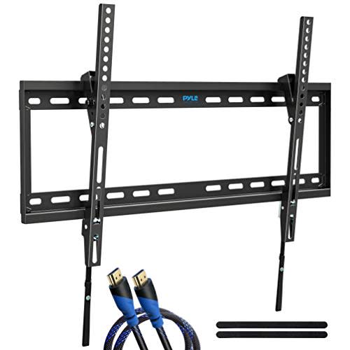 Pyle Tilting Wall Mount TV Bracket Heavy Duty Universal Flat Screen