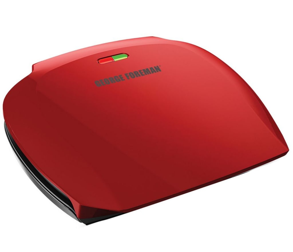 Foreman 5Serving Classic Electric Indoor Grill & Panini Press