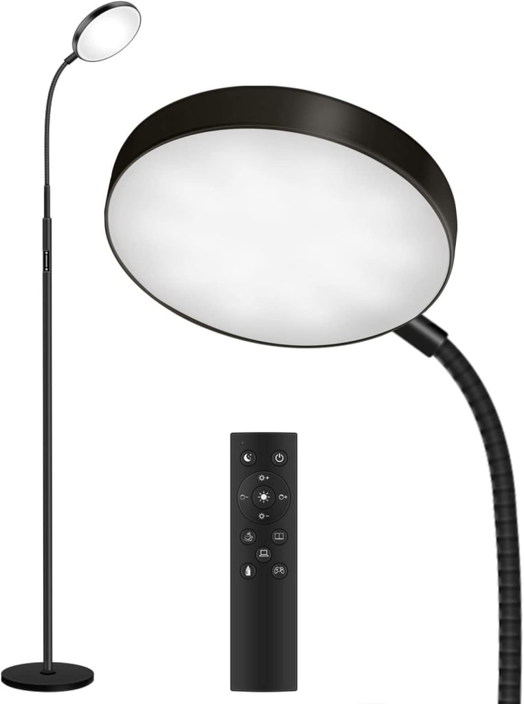 Joofo Gooseneck LED Floor Lamp for 28 MF18801