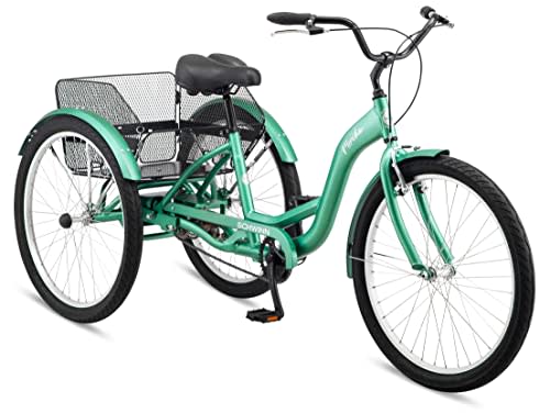 Schwinn Meridian Adult Tricycle Bike, Mens and Womens Three Wheel Beach ...