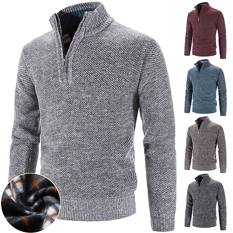 Men's Fleece Sweater for $13