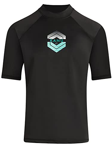 Kanu Surf Boys Rashguard – UPF 50+ UV-Schutz Shirt, Langarm, Schnell Trocknend, Farbe: Windsurf Red