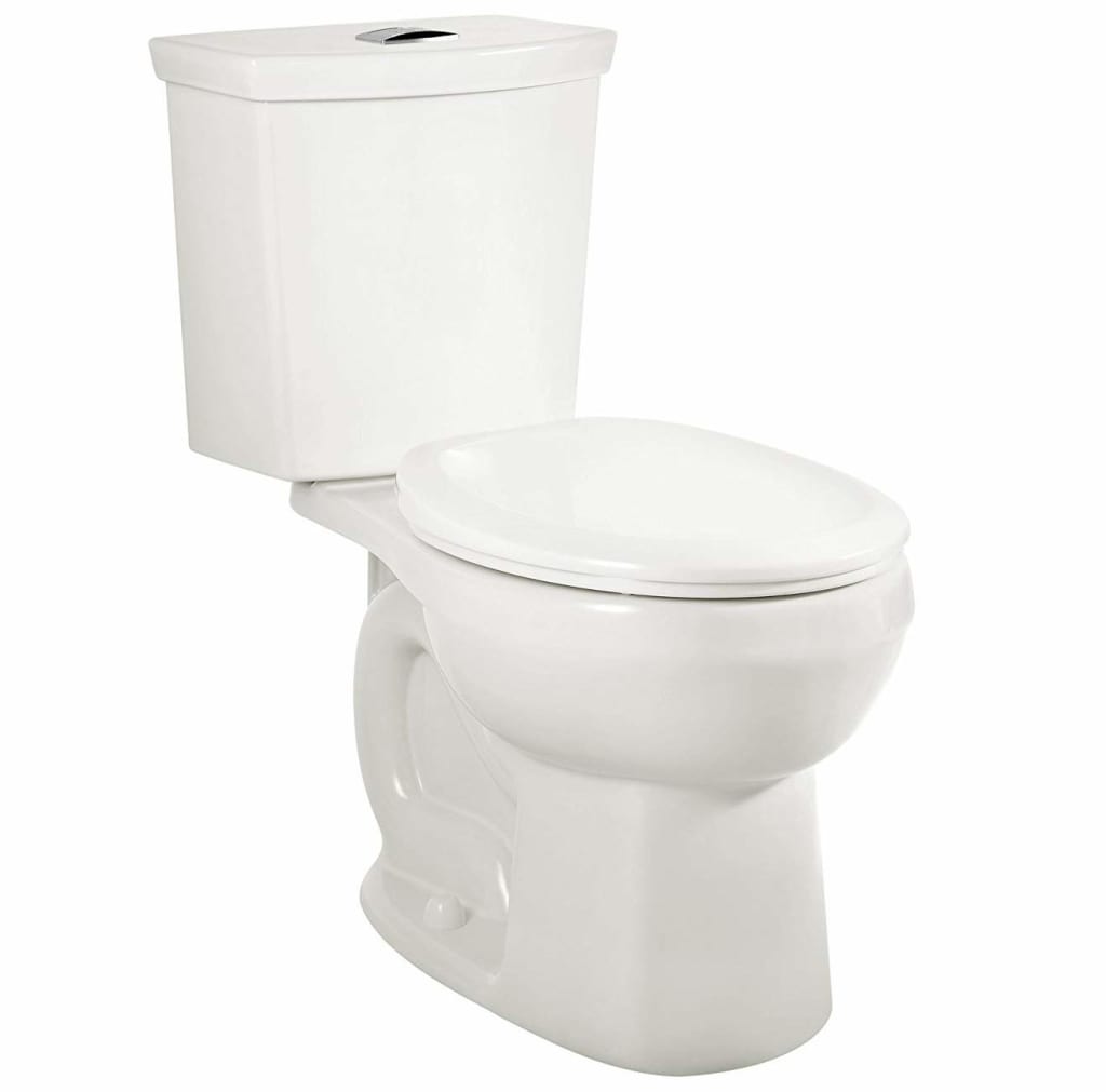 American Standard H2Option Siphonic DualFlush Elongated Toilet for