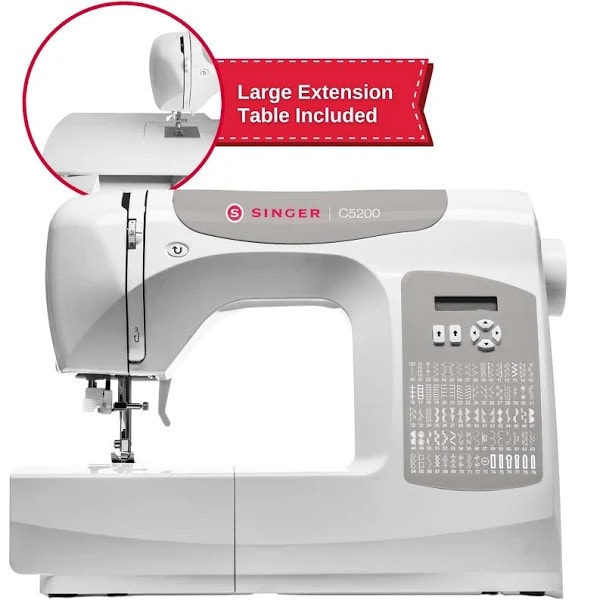 Singer Computerized Sewing Machine for 100 C5200