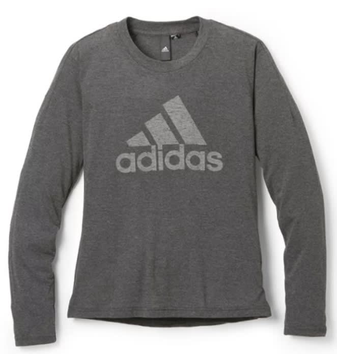 Adidas Women's Winners Long-sleeve T-shirt (size S Only) For $12