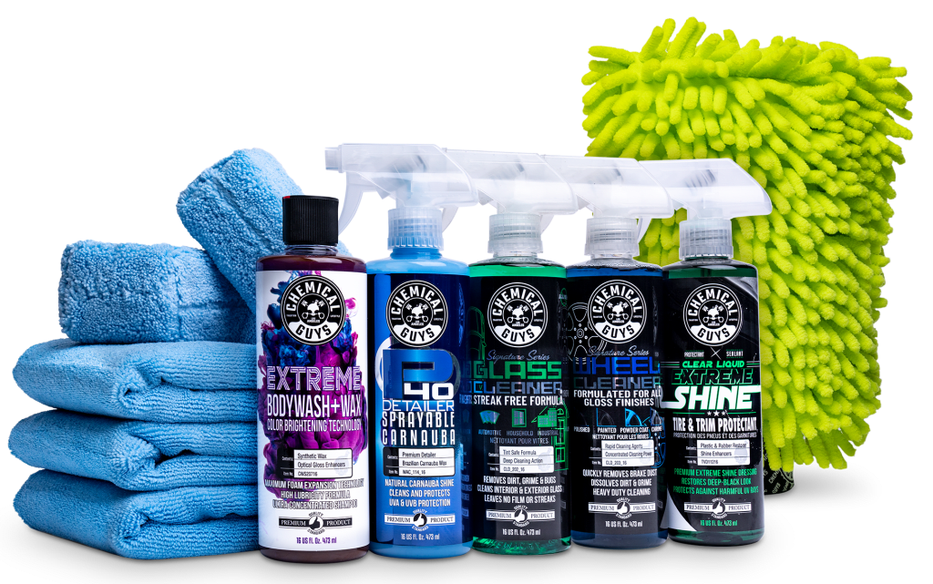 chemical guys wash & shine car cleaning kit