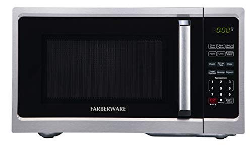 Contoure 0.7 Cu. Ft. Compact Microwave Oven - Stainless Steel