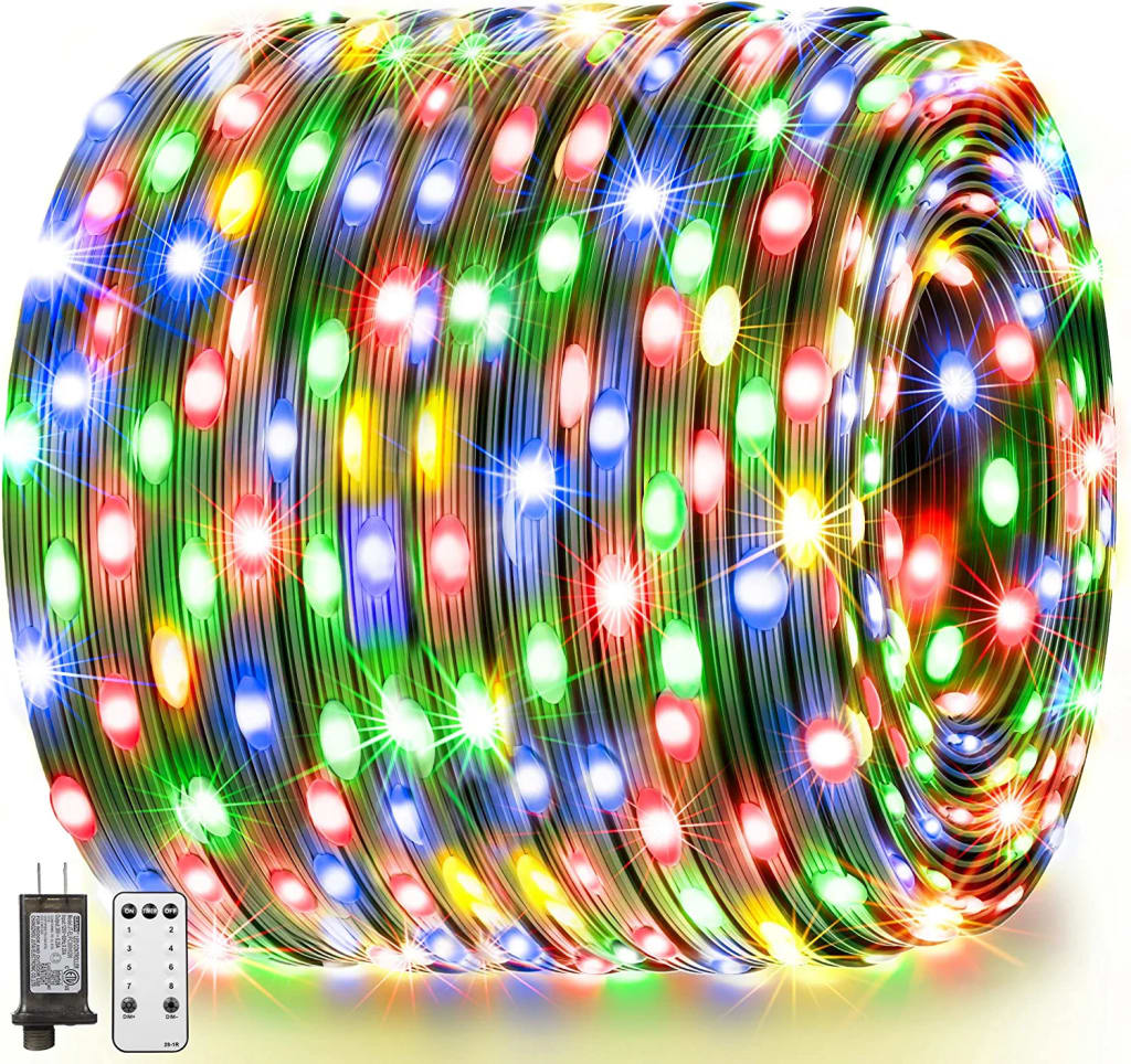 Yinenn 405Foot LED Christmas Lights for 20 SWLSL100800