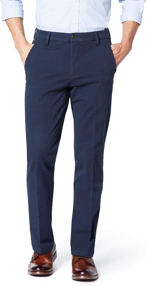 Dockers Men's Signature Khaki Lux Cotton Stretch Pants for $15