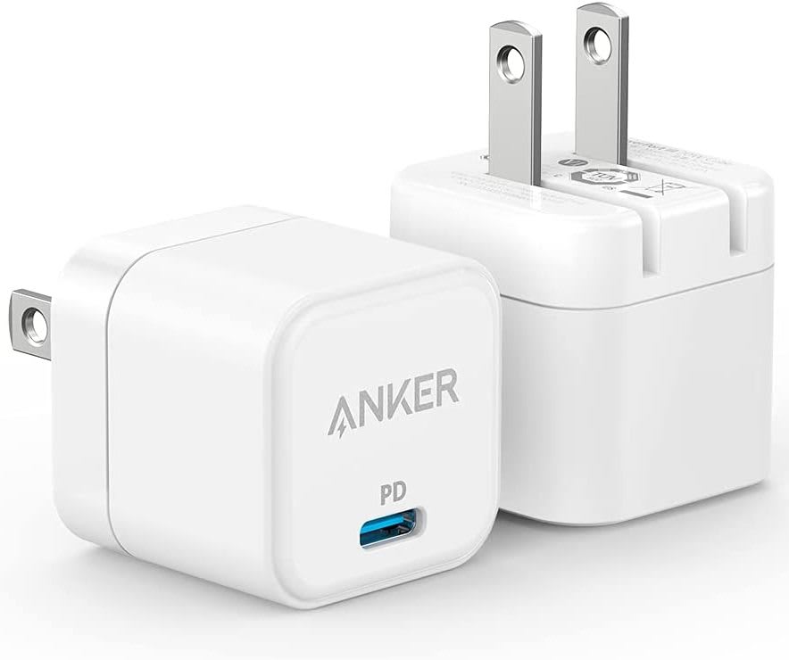 Anker USB-C Fast Charger 2-Pack for $15 - A2149