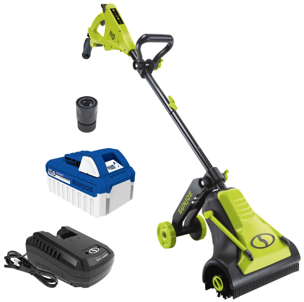 Sun Joe 24V iON+ Cordless Surface & Patio Cleaner Kit for 90 24VPSC
