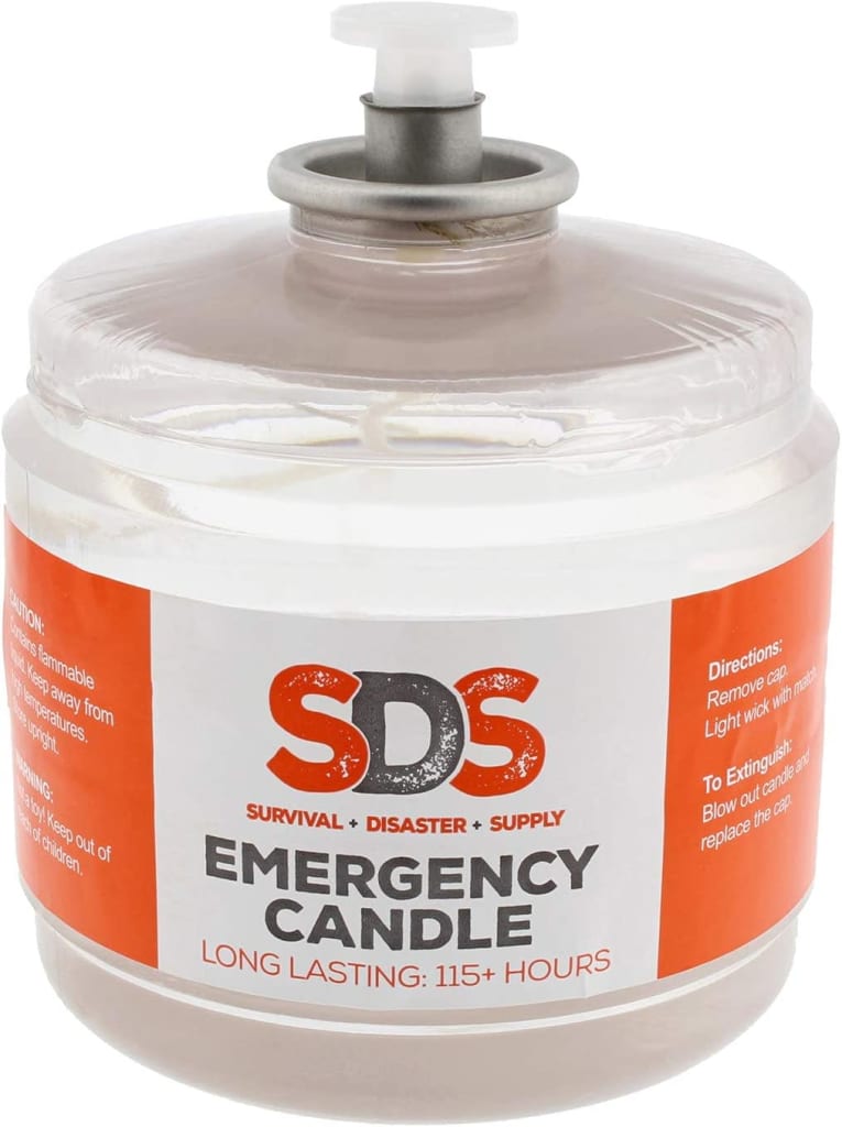 LongBurning Emergency Oil Candle 6Pack for 33 0241