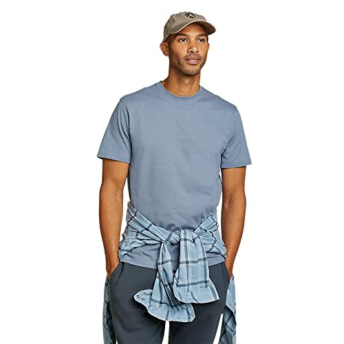 Eddie Bauer Men's Legend Wash 100% Cotton Short-Sleeve Classic T-Shirt ...