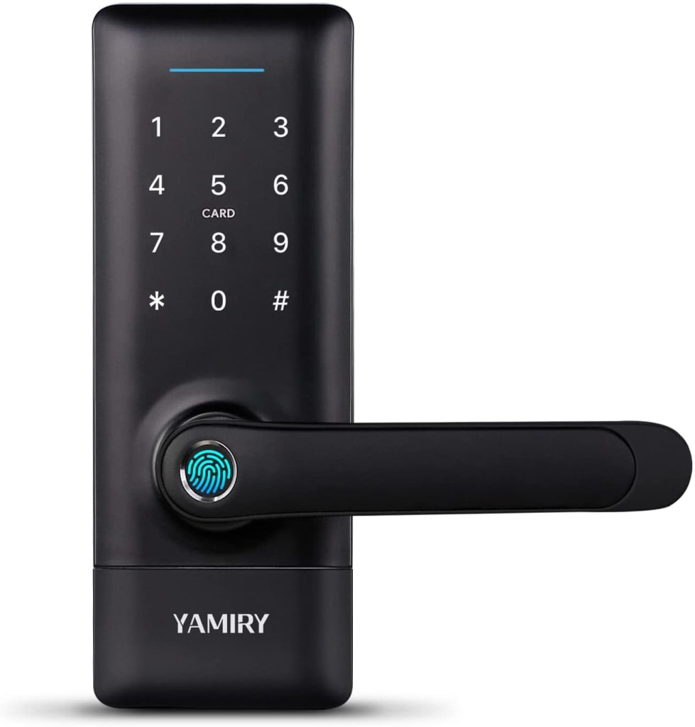 Yamiry Smart Door Lock & Handle for 100 YamiryH1B