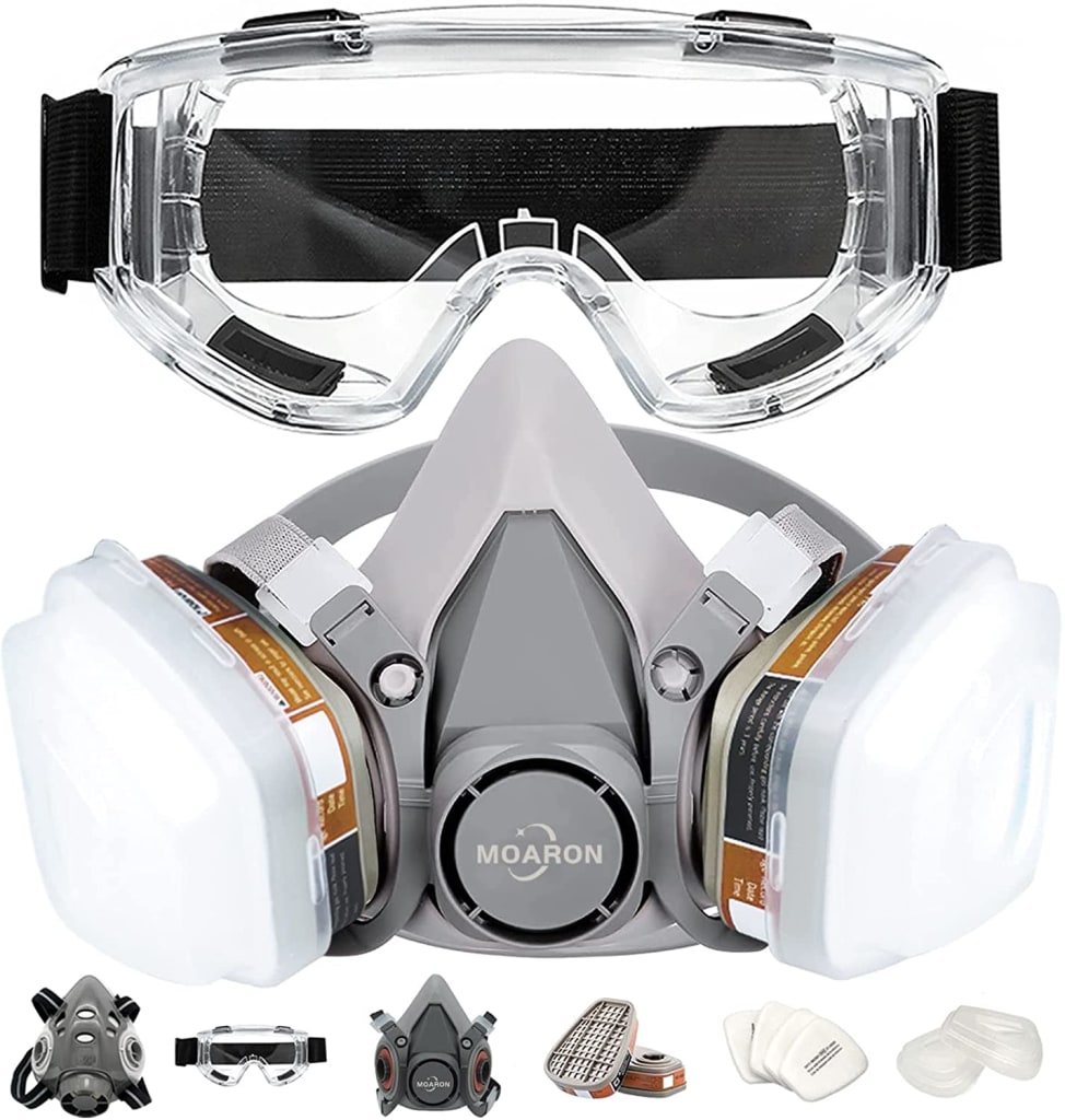 Moaron Half Mask Respirator for $11 - Moaron01