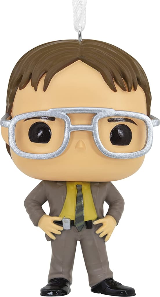 The Office Dwight Schrute Funko POP! Christmas Ornament for $5 ...