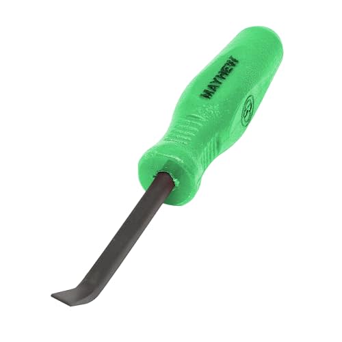 Mayhew Tools 31145GN Mini Heavy Duty Pry Bar, 5" Curved, Green for 9