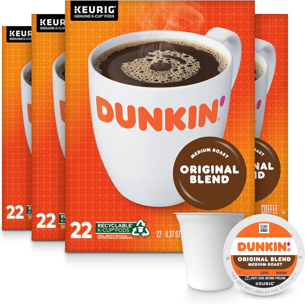 Dunkin' Original Blend Medium Roast K-Cup 88-Pack for $24