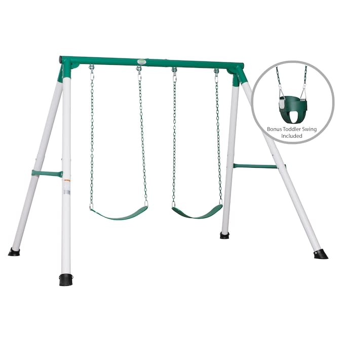 Backyard Discovery Mini Brutus Metal Swing Set for 299 in cart