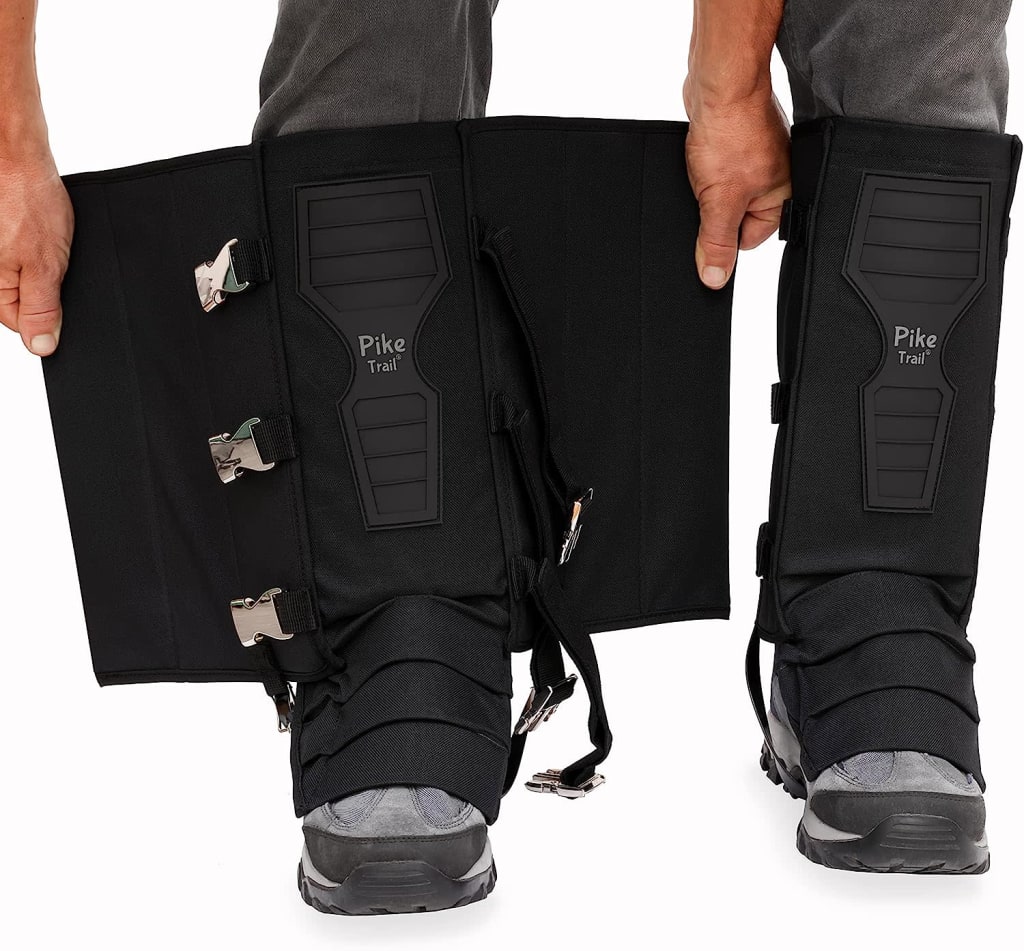 Pike Trail Snake Gaiters Leg Guards for Snake Bite Protection for 50