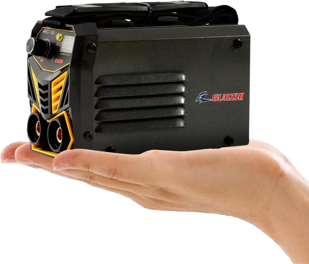GZ GUOZHI 130A Portable Mini Stick Welder – 110V ARC Welding Machine – Beginner Friendly