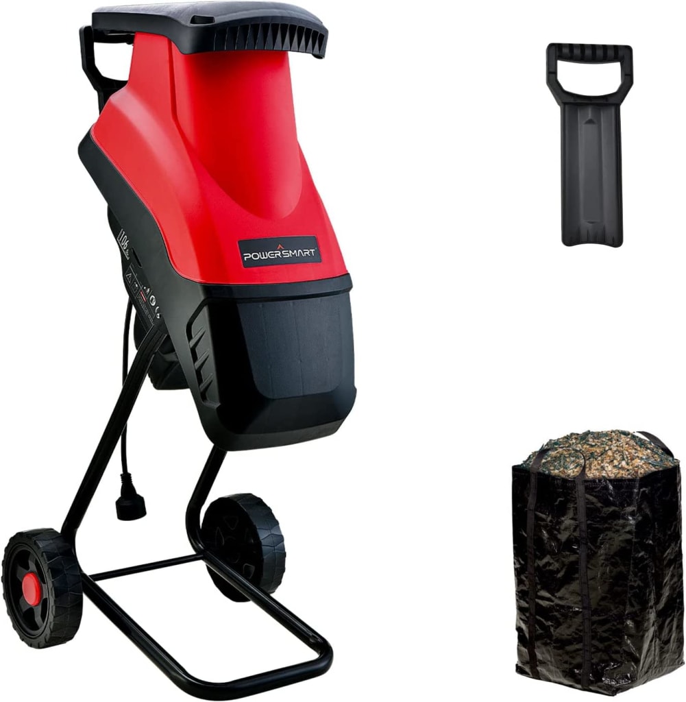 Powersmart 15A Electric Wood Chipper for $150 - PS10