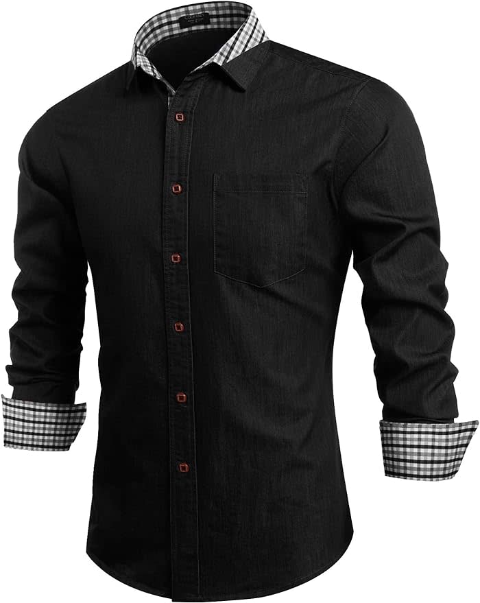 Coofandy Men's Dress Shirt for 12