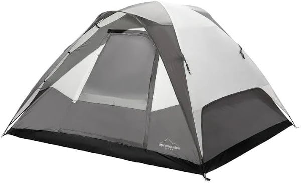 Ozark Trail 100 Lumen LED Tent and Camping Light (3 AA Batteries Included,  Gray & Orange) 