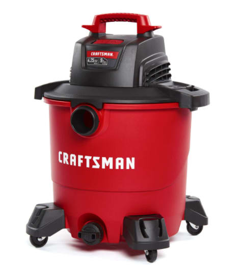 Craftsman 9-Gallon 4.25 HP Wet/Dry Vac for $70 for Ace Rewards members ...