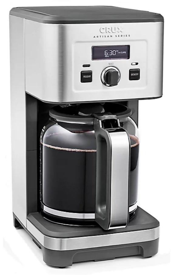 Crux Artisan Series 14-Cup Programmable Coffee Maker for $45 - 14927