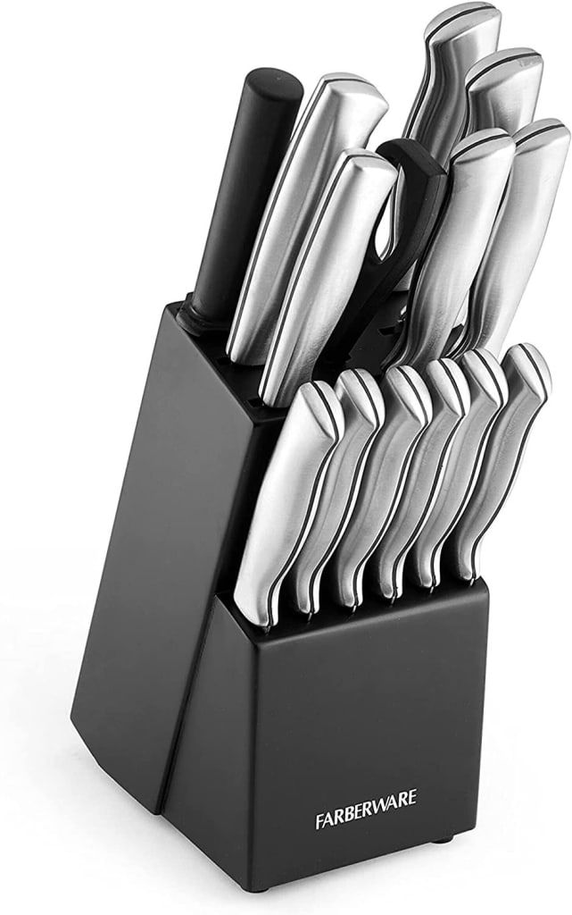 Farberware Forged Knife Block Set (15-Piece)