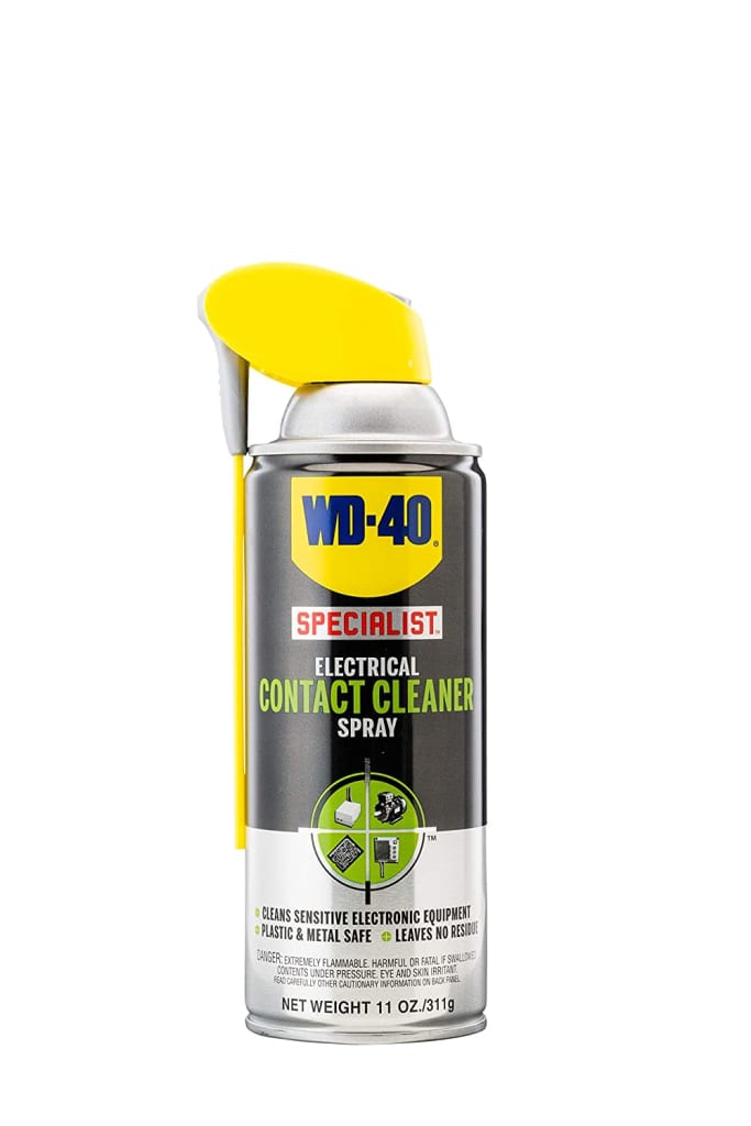 WD-40 300554 Specialist 11 oz. Electrical Contact Cleaner Spray