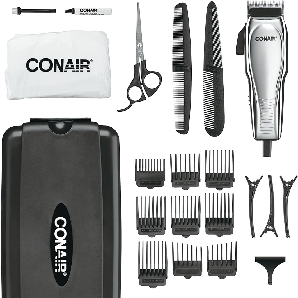 Conair Custom Cut 21Piece Hair Clipper Set for 22 HC200GB