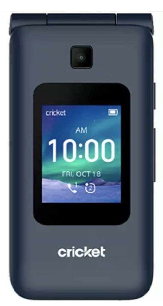 Cricket Prepaid Debut Flip 4GB Phone for 20 in cart U102AC