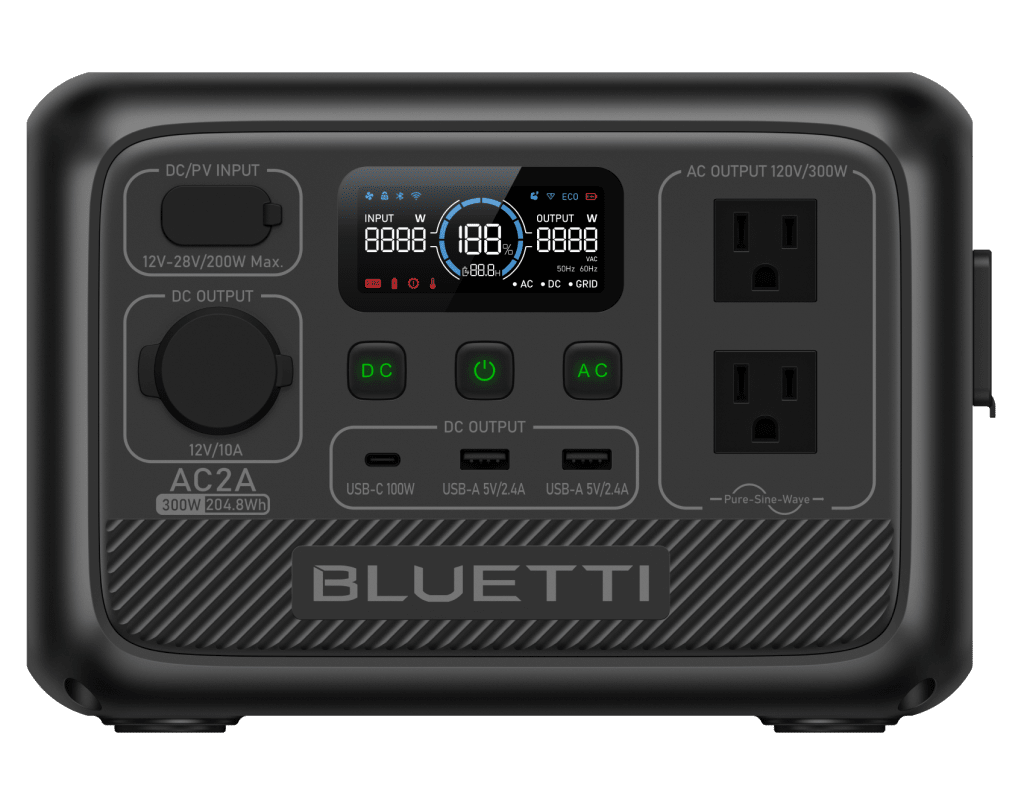 Bluetti AC2A 300W Portable Power Station for 159