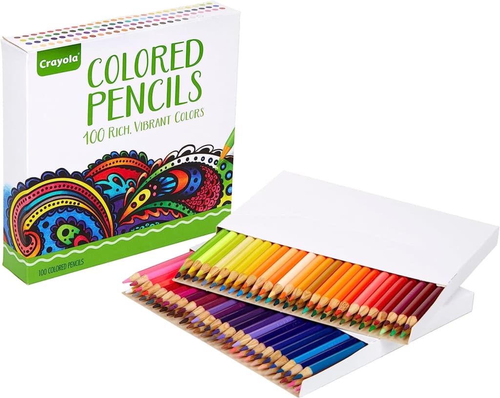 Crayola Colored Pencils 100Pack for 12 687201