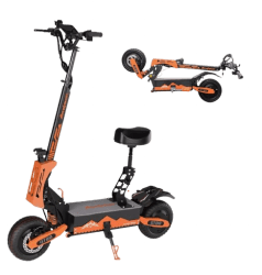 5600W Dual Motor 50MPH 60V 27aH Folding Electric Scooter
