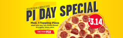 Hungry Howies Medium 1-Topping Pizza