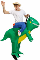 Saversmall Adult Halloween Inflatable Dinosaur Costume