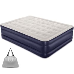 18" Queen Air Mattress with Built-In Pump for $54 + free shipping