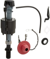 Fluidmaster Toilet Fill Valve w/ Flapper Repair Kit