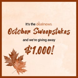 Our October Sweepstakes Winner!