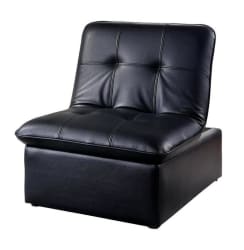 Furniture of America Houdanya Leatherette Futon Chair