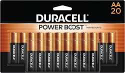 Duracell Powerboost Coppertop AA Batteries 20-Pack