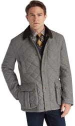 Jos. A. Bank Men's 1905 Collection Quilted Barn Coat