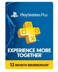Sony PlayStation Plus 1-Year Membership