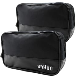 Braun Men's Travel Grooming Bag 2-Pack