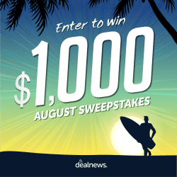 Our August Sweepstakes Winner!
