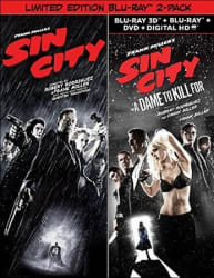 Sin City / Sin City 2 on Blu-ray 3D and Blu-ray